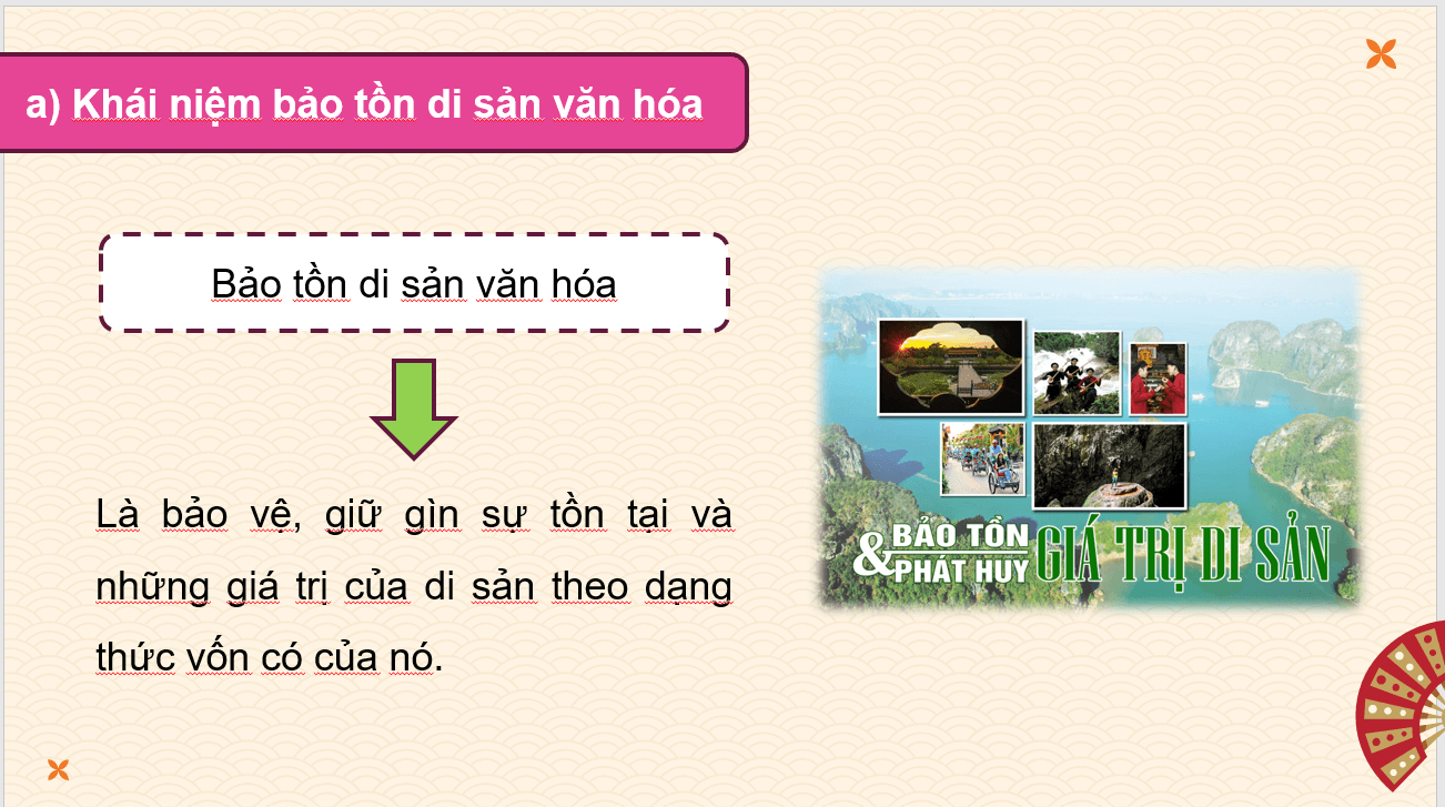 Giáo án điện tử Chuyên đề Sử 10 Kết nối tri thức Bảo tồn và phát huy giá trị di sản văn hóa | PPT Chuyên đề Lịch sử 10