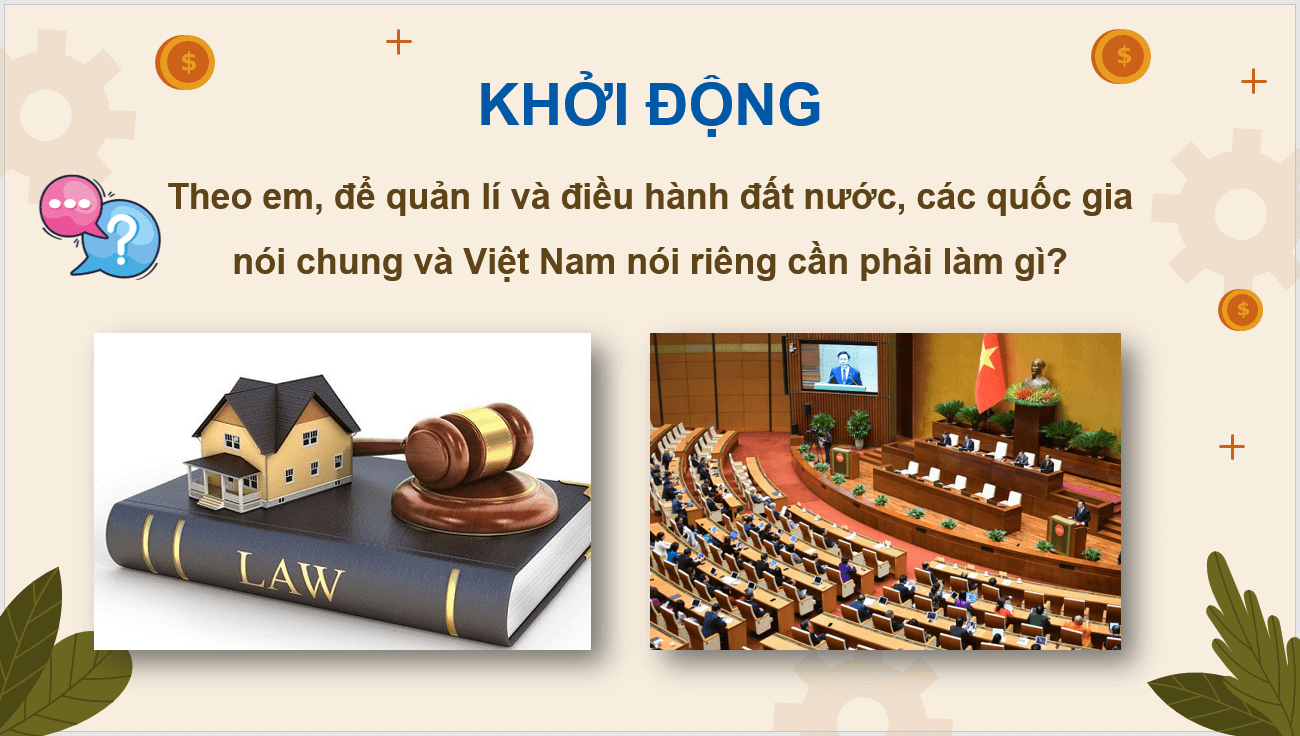 Giáo án điện tử Chuyên đề Sử 10 Kết nối tri thức Nhà nước và pháp luật trong lịch sử Việt Nam (trước năm 1858) | PPT Chuyên đề Lịch sử 10
