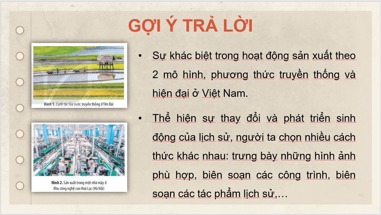 Giáo án điện tử Chuyên đề Sử 10 Kết nối tri thức Thông sử và lịch sử theo lĩnh vực | PPT Chuyên đề Lịch sử 10