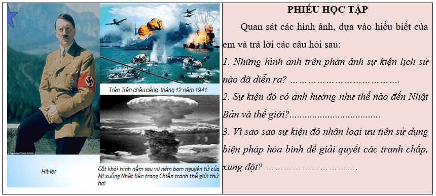 Giáo án Chuyên đề Lịch sử 11 Kết nối tri thức Chiến tranh và hòa bình trong nửa đầu thế kỉ XX