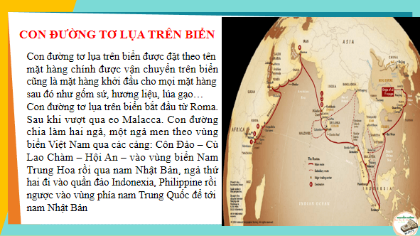 Giáo án điện tử Lịch Sử 11 Kết nối tri thức Bài 12: Vị trí và tầm quan trọng của Biển Đông | PPT Lịch Sử 11