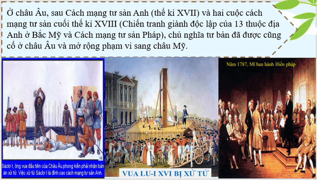 Giáo án điện tử Lịch Sử 11 Kết nối tri thức Bài 2: Sự xác lập và phát triển của chủ nghĩa tư bản | PPT Lịch Sử 11