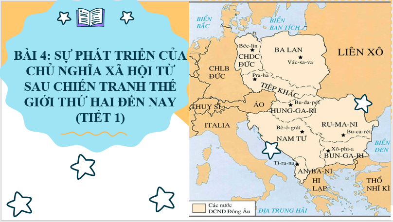 Giáo án điện tử Lịch Sử 11 Kết nối tri thức Bài 4: Sự phát triển của chủ nghĩa xã hội từ sau chiến tranh thế giới thứ hai đến nay | PPT Lịch Sử 11