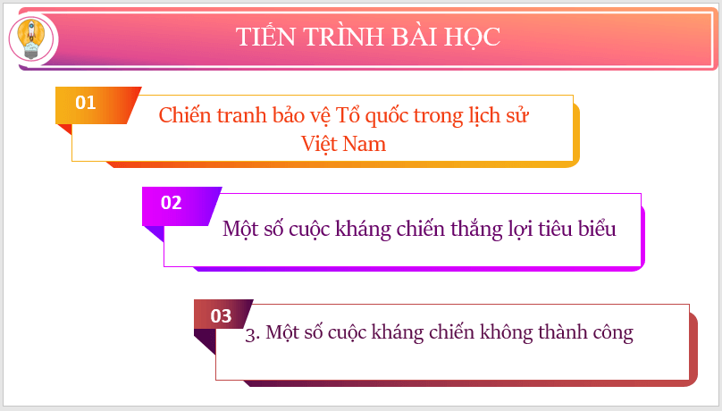 Giáo án điện tử Lịch Sử 11 Kết nối tri thức Bài 7: Khái quát về chiến tranh bảo vệ tổ quốc trong lịch sử Việt Nam | PPT Lịch Sử 11