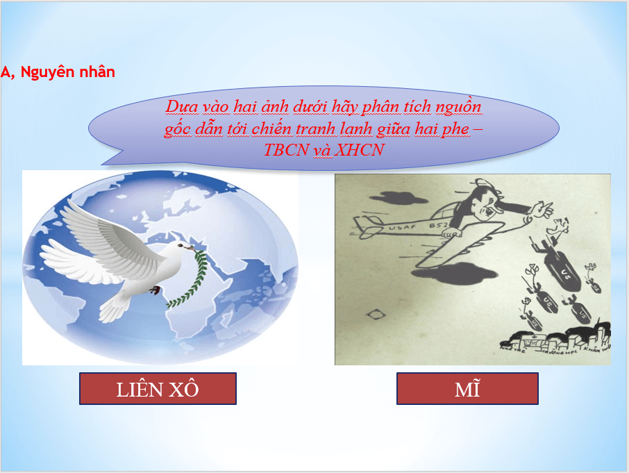 Giáo án điện tử Chuyên đề Sử 11 Kết nối tri thức Giáo án điện tử Chiến tranh lạnh | PPT Chuyên đề Lịch sử 11