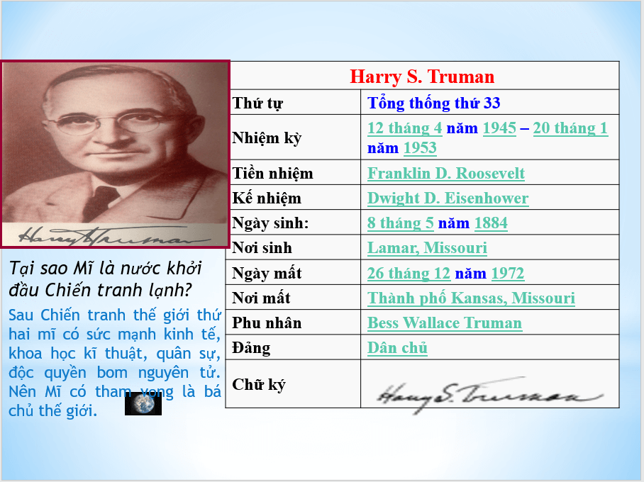 Giáo án điện tử Chuyên đề Sử 11 Kết nối tri thức Giáo án điện tử Chiến tranh lạnh | PPT Chuyên đề Lịch sử 11