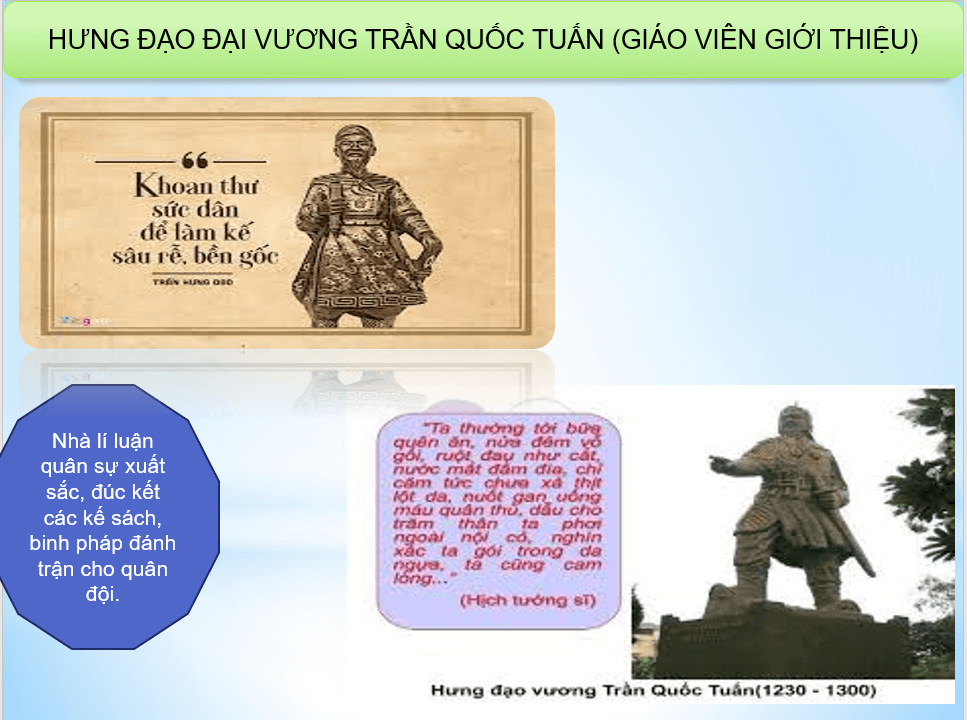 Giáo án điện tử Chuyên đề Sử 11 Kết nối tri thức Giáo án điện tử Một số danh nhân quân sự Việt Nam | PPT Chuyên đề Lịch sử 11