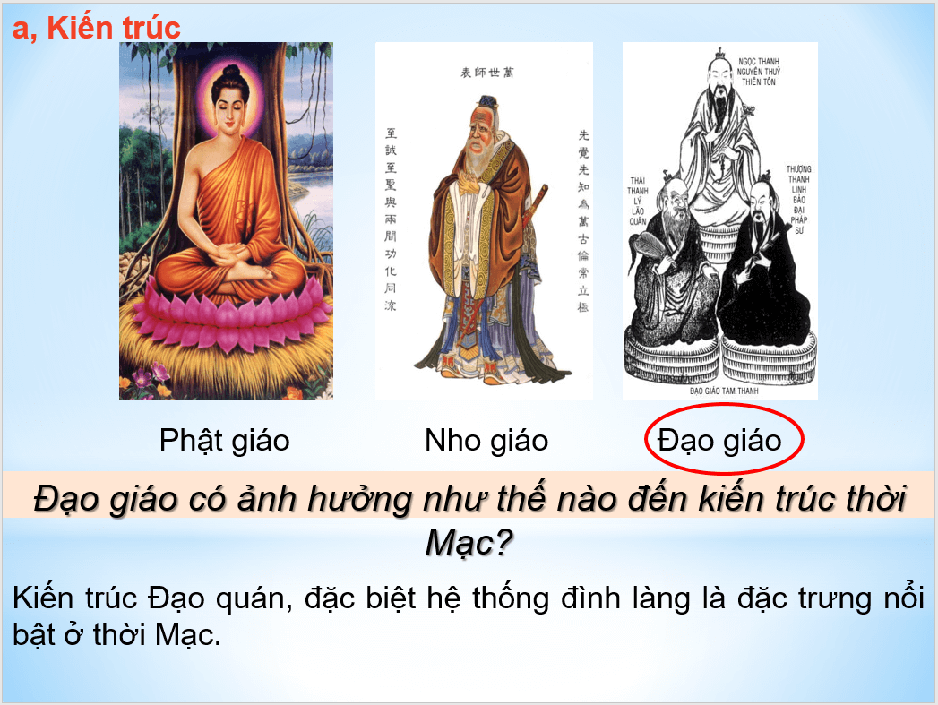 Giáo án điện tử Chuyên đề Sử 11 Kết nối tri thức Giáo án điện tử Nghệ thuật thời Lê Sơ, thời Mạc | PPT Chuyên đề Lịch sử 11