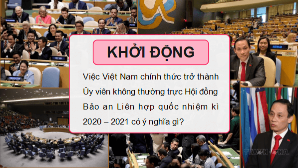 Giáo án điện tử Lịch Sử 12 Cánh diều Bài 1: Liên hợp quốc | PPT Lịch Sử 12