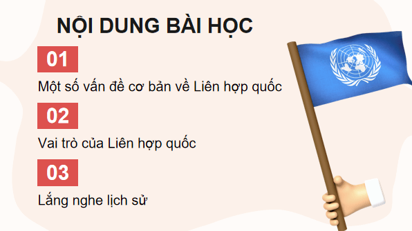 Giáo án điện tử Lịch Sử 12 Chân trời Bài 1: Liên hợp quốc | PPT Sử 12 Chân trời sáng tạo