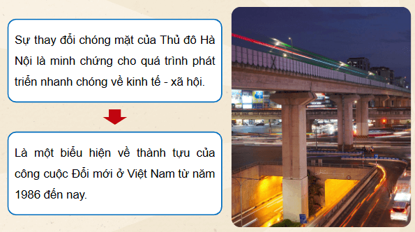 Giáo án điện tử Lịch Sử 12 Chân trời Bài 11: Thành tựu cơ bản và bài học của công cuộc Đổi mới ở Việt Nam từ năm 1986 đến nay | PPT Sử 12 Chân trời sáng tạo