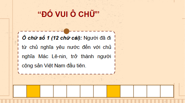 Giáo án điện tử Lịch Sử 12 Chân trời Bài 12: Hoạt động đối ngoại của Việt Nam trong đấu tranh giành độc lập dân tộc (đầu thế kỉ XX đến Cách mạng tháng Tám năm 1945) | PPT Sử 12 Chân trời sáng tạo