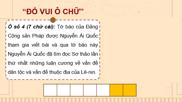 Giáo án điện tử Lịch Sử 12 Chân trời Bài 12: Hoạt động đối ngoại của Việt Nam trong đấu tranh giành độc lập dân tộc (đầu thế kỉ XX đến Cách mạng tháng Tám năm 1945) | PPT Sử 12 Chân trời sáng tạo