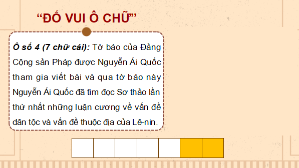 Giáo án điện tử Lịch Sử 12 Kết nối Bài 12: Hoạt động đối ngoại của Việt Nam trong đấu tranh giành độc lập dân tộc (từ đầu thế kỉ XX đến Cách mạng tháng Tám năm 1945) | PPT Sử 12 Kết nối tri thức