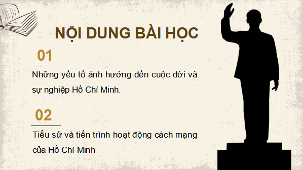 Giáo án điện tử Lịch Sử 12 Cánh diều Bài 14: Khái quát về cuộc đời và sự nghiệp của Hồ Chí Minh | PPT Lịch Sử 12