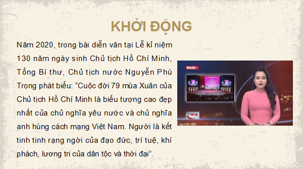 Giáo án điện tử Lịch Sử 12 Kết nối Bài 15: Khái quát cuộc đời và sự nghiệp của Hồ Chí Minh | PPT Sử 12 Kết nối tri thức