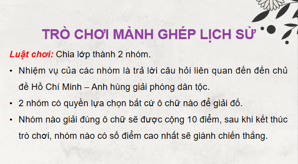 Giáo án điện tử Lịch Sử 12 Chân trời Bài 16: Dấu ấn Hồ Chí Minh trong lòng nhân dân thế giới và Việt Nam | PPT Sử 12 Chân trời sáng tạo