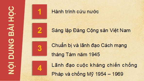 Giáo án điện tử Lịch Sử 12 Kết nối Bài 16: Hồ Chí Minh - Anh hùng giải phóng dân tộc | PPT Sử 12 Kết nối tri thức