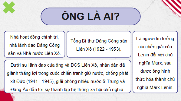Giáo án điện tử Lịch Sử 12 Cánh diều Bài 2: Trật tự thế giới trong Chiến tranh lạnh | PPT Lịch Sử 12