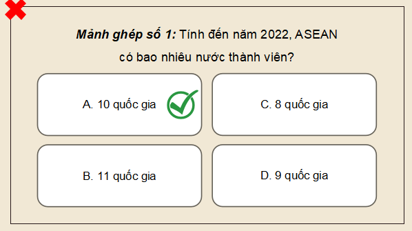Giáo án điện tử Lịch Sử 12 Kết nối Bài 4: Sự ra đời và phát triển của Hiệp hội các quốc gia Đông Nam Á (ASEAN) | PPT Sử 12 Kết nối tri thức