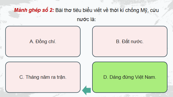 Giáo án điện tử Lịch Sử 12 Chân trời Bài 8: Cuộc kháng chiến chống Mỹ, cứu nước (1954 - 1975) | PPT Sử 12 Chân trời sáng tạo