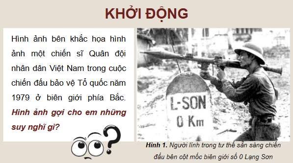 Giáo án điện tử Lịch Sử 12 Chân trời Bài 9: Đấu tranh bảo vệ Tổ quốc từ sau tháng 4 - 1975 đến nay. Một số bài học lịch sử của các cuộc kháng chiến bảo vệ Tổ quốc từ năm 1945 đến nay | PPT Sử 12 Chân trời sáng tạo