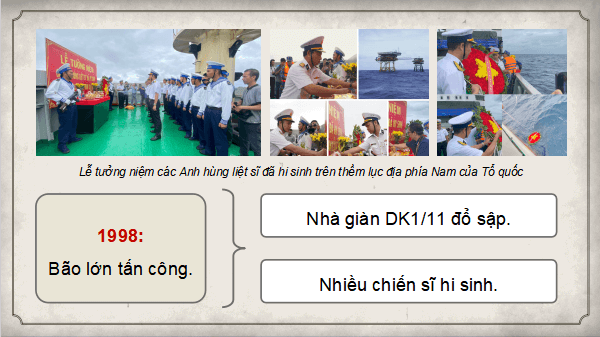 Giáo án điện tử Lịch Sử 12 Cánh diều Bài 9: Đấu tranh bảo vệ Tổ quốc từ sau tháng 4 năm 1975 đến nay. Một số bài học lịch sử của các cuộc kháng chiến bảo vệ Tổ quốc từ năm 1945 đến nay | PPT Lịch Sử 12