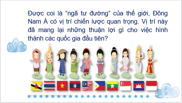 Giáo án điện tử Lịch Sử 6 Kết nối tri thức Bài 11: Các quốc gia sơ kì ở Đông Nam Á | PPT Lịch Sử 6