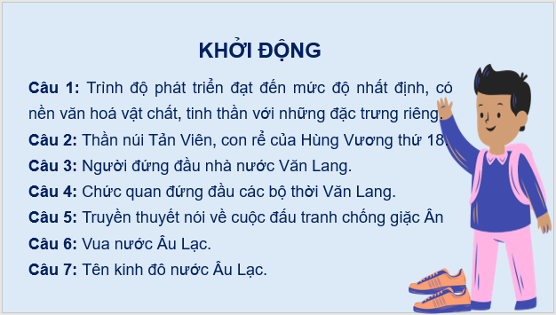 Giáo án điện tử Lịch Sử 6 Chân trời sáng tạo Bài 14: Nhà nước Văn Lang - Âu Lạc | PPT Lịch Sử 6