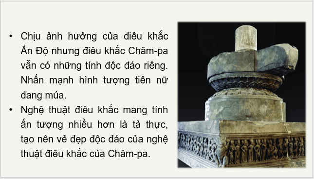 Giáo án điện tử Lịch Sử 6 Kết nối tri thức Bài 19: Vương quốc Chăm-pa từ thế kỉ II đến thế kỉ X | PPT Lịch Sử 6