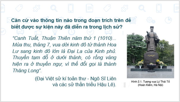 Giáo án điện tử Lịch Sử 6 Cánh diều Bài 2: Thời gian trong lịch sử? | PPT Lịch Sử 6