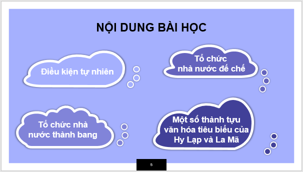 Giáo án điện tử Lịch Sử 6 Cánh diều Bài 9: Hy Lạp và La Mã cổ đại | PPT Lịch Sử 6