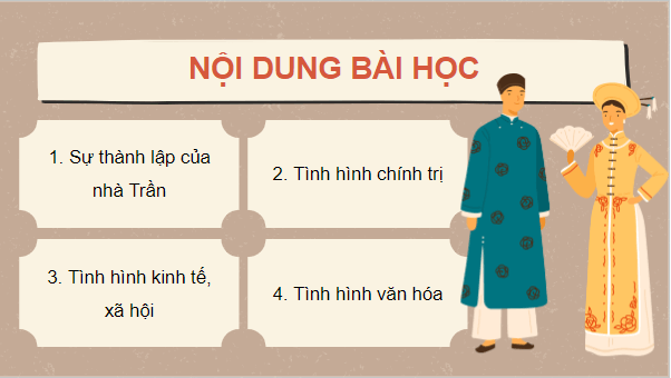 Giáo án điện tử Lịch Sử 7 Kết nối tri thức Bài 13: Đại Việt thời Trần (1226 - 1400) | PPT Lịch Sử 7