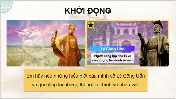 Giáo án điện tử Lịch Sử 7 Cánh diều Bài 14: Công cuộc xây dựng đất nước thời Lý (1009-1225) | PPT Lịch Sử 7