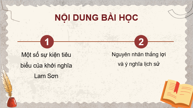 Giáo án điện tử Lịch Sử 7 Kết nối tri thức Bài 16: Khởi nghĩa Lam Sơn (1418 - 1427) | PPT Lịch Sử 7