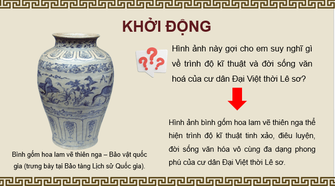 Giáo án điện tử Lịch Sử 7 Kết nối tri thức Bài 17: Đại Việt thời Lê sơ (1428 - 1527) | PPT Lịch Sử 7