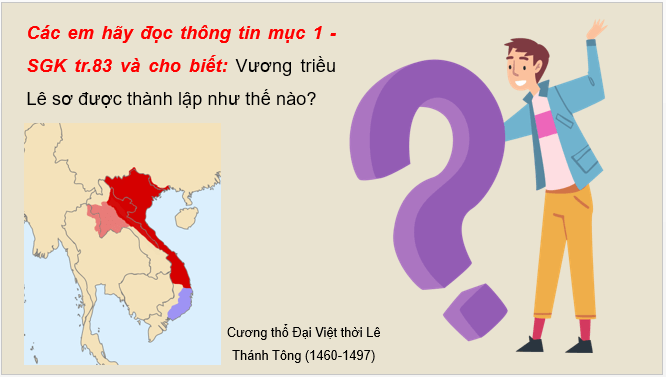 Giáo án điện tử Lịch Sử 7 Kết nối tri thức Bài 17: Đại Việt thời Lê sơ (1428 - 1527) | PPT Lịch Sử 7