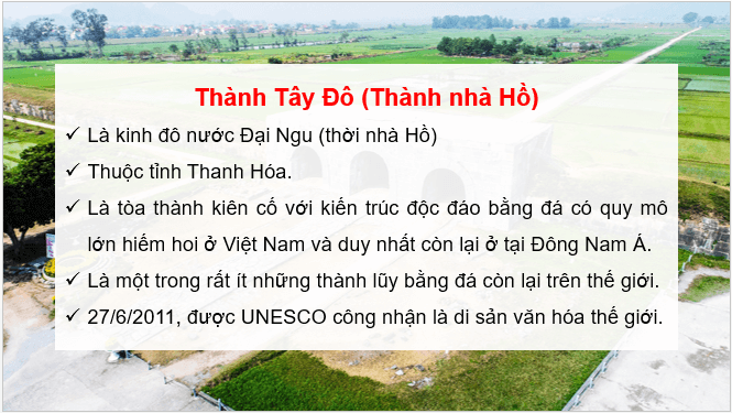 Giáo án điện tử Lịch Sử 7 Chân trời sáng tạo Bài 18: Nhà Hồ và cuộc kháng chiến chống quân xâm lược Minh (1400-1407) | PPT Lịch Sử 7