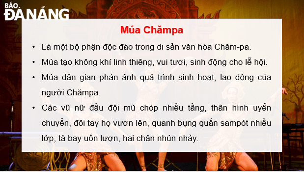 Giáo án điện tử Lịch Sử 7 Kết nối tri thức Bài 18: Vương quốc Chăm-pa và vùng đất Nam Bộ từ đầu thế kỉ X đến thế kỉ XVI | PPT Lịch Sử 7