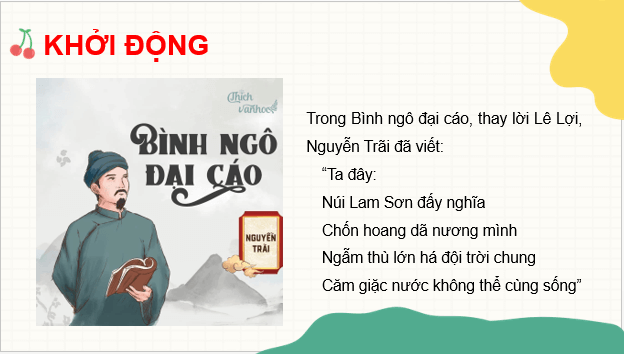 Giáo án điện tử Lịch Sử 7 Cánh diều Bài 19: Khởi nghĩa Lam Sơn (1418-1427) | PPT Lịch Sử 7