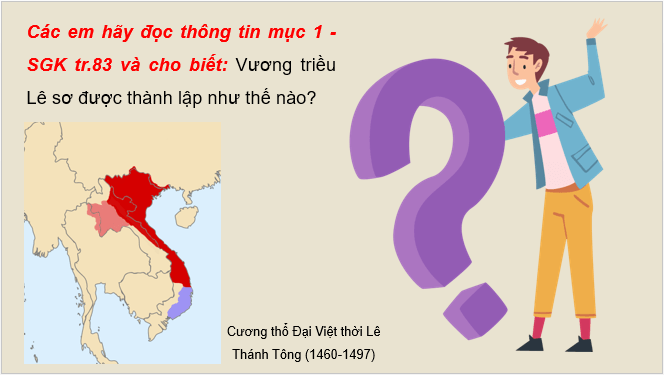 Giáo án điện tử Lịch Sử 7 Chân trời sáng tạo Bài 20: Đại Việt thời Lê Sơ (1428-1527) | PPT Lịch Sử 7