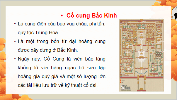 Giáo án điện tử Lịch Sử 7 Chân trời sáng tạo Bài 7: Các thành tựu văn hóa chủ yếu của Trung Quốc từ thế kỉ VII đến giữa thế kỉ XIX | PPT Lịch Sử 7