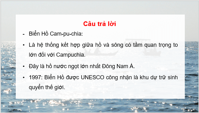 Giáo án điện tử Lịch Sử 7 Kết nối tri thức Bài 8: Vương quốc Cam-pu-chia | PPT Lịch Sử 7