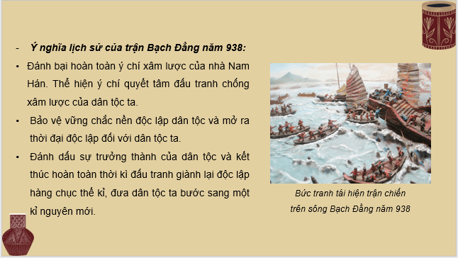 Giáo án điện tử Lịch Sử 7 Kết nối tri thức Bài 9: Đất nước buổi đầu độc lập (939 - 967) | PPT Lịch Sử 7