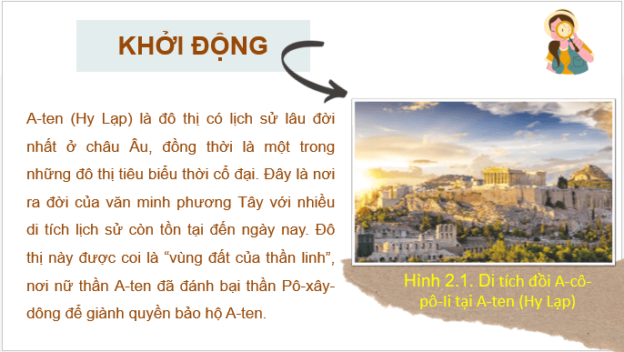 Giáo án điện tử Lịch Sử 7 Cánh diều Chủ đề chung 2: Đô thị: Lịch sử và hiện tại | PPT Lịch Sử 7