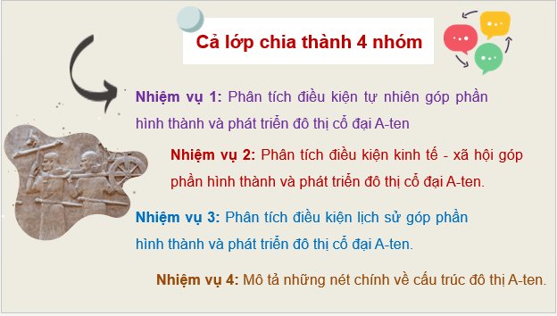 Giáo án điện tử Lịch Sử 7 Cánh diều Chủ đề chung 2: Đô thị: Lịch sử và hiện tại | PPT Lịch Sử 7