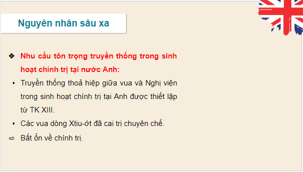 Giáo án điện tử Lịch Sử 8 Chân trời sáng tạo Bài 1: Các cuộc cách mạng tư sản ở châu Âu và Bắc Mỹ | PPT Sử 8