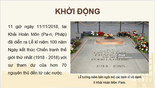 Giáo án điện tử Lịch Sử 8 Cánh diều Bài 11: Chiến tranh thế giới thứ nhất (1914 - 1918) và cách mạng tháng mười Nga năm 1917 | PPT Sử 8