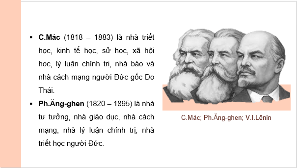 Giáo án điện tử Lịch Sử 8 Kết nối tri thức Bài 11: Phong trào công nhân từ cuối thế kỉ XVIII đến đầu thế kỉ XX và sự ra đời của chủ nghĩa xã hội khoa học | PPT Sử 8