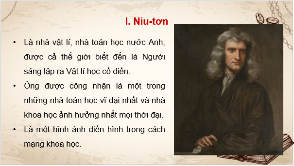 Giáo án điện tử Lịch Sử 8 Cánh diều Bài 12: Sự phát triển của khoa học, kĩ thuật, văn học, nghệ thuật trong các thế kỉ XVIII - XIX | PPT Sử 8